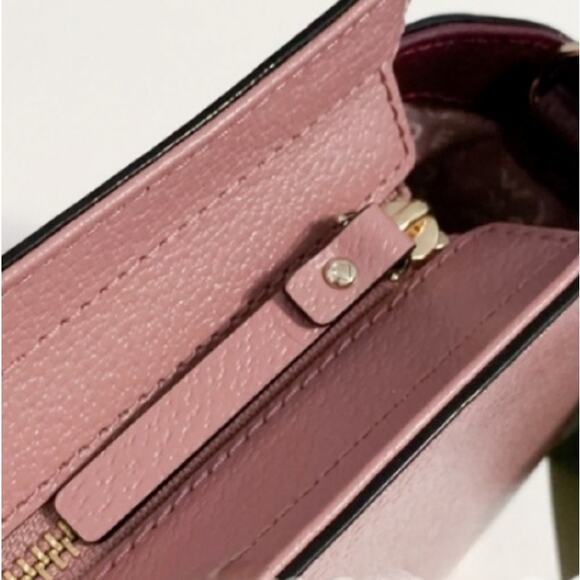 KATE SPADE Grand Street Hayden Peony Mulberry Colorblock Crossbody Purse Bag - Picture 7 of 10